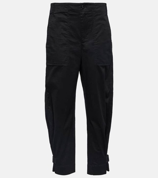 White Label cotton twill tapered pants