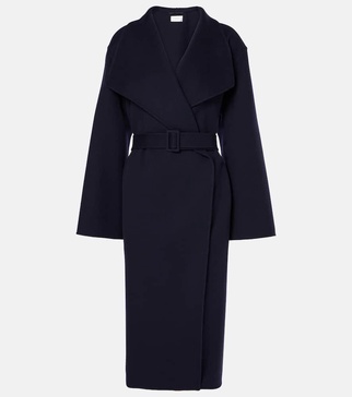 Hailey wool and cashmere coat