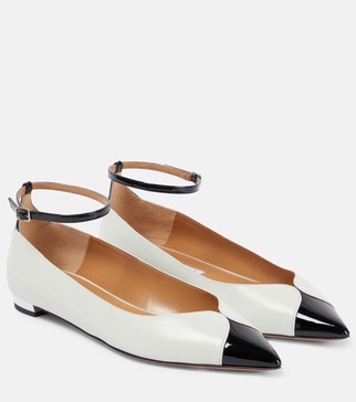 Pinot patent leather ballet flats