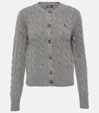 Wool and cashmere cardigan