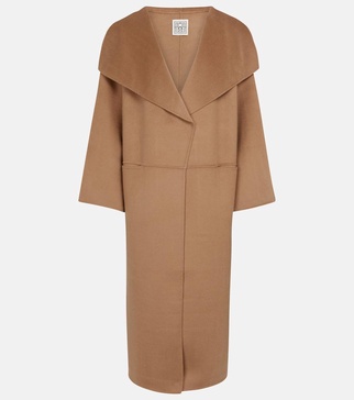 Signature wool and cashmere coat