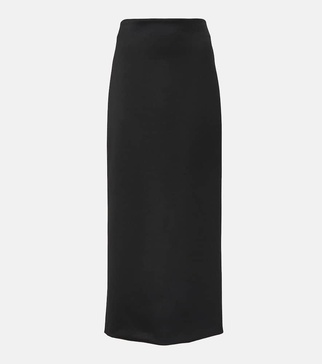 Bartelle wool maxi skirt