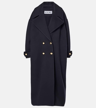 Pebble wool coat