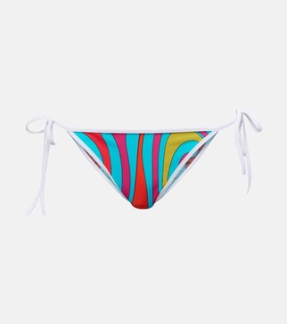 Marmo printed bikini bottoms