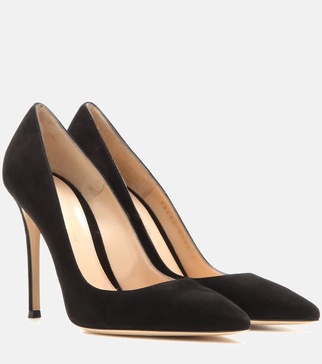 Gianvito 105 suede pumps