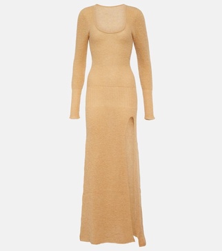 La Robe Dao mohair-blend maxi dress