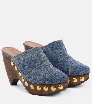 Le Sabot denim mules