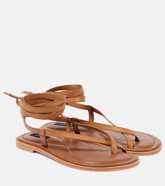 Elliot leather thong sandals