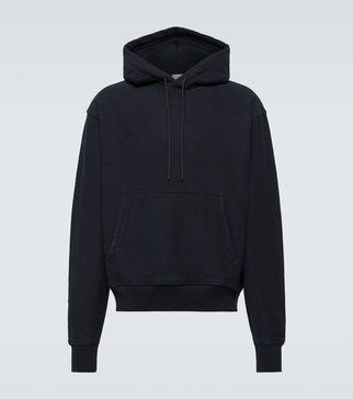 Cotton jersey hoodie