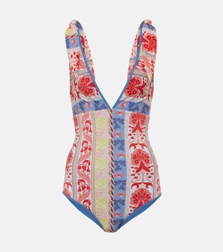 Printed swimsuit