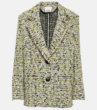 Etiennega wool-blend blazer