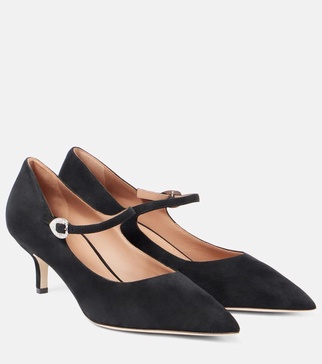 x Tabitha Simmons Kate 45 suede pumps