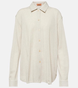 Cotton-blend shirt