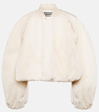 Le Bomber Bahia cropped bomber jacket