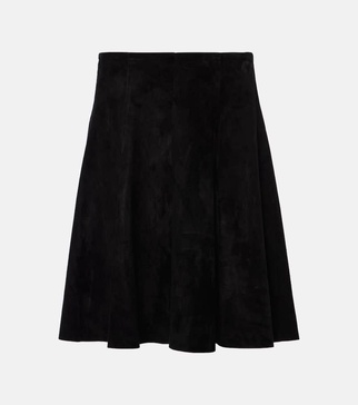 Rosalba suede miniskirt