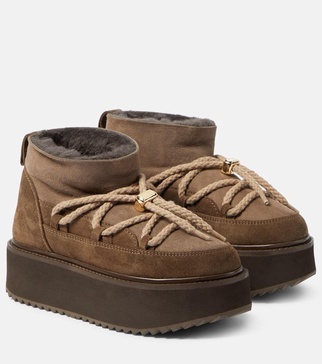 Classic Platform suede snow boots