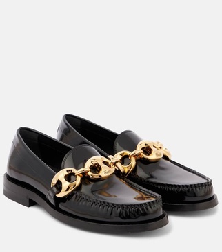 Marina patent leather loafers