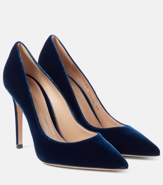 Gianvito 105 velvet pumps