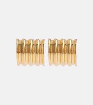 Julius Small gold-plated earrings