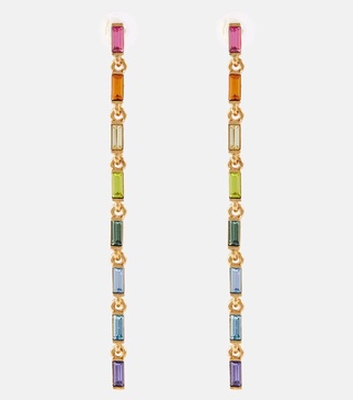 Crystal-embellished earrings