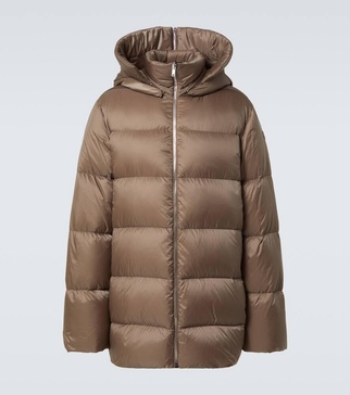 X Rick Owens Cyclopic down coat