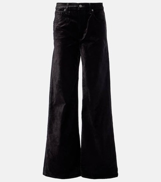 Paloma high-rise wide-leg jeans