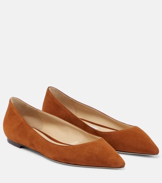 Romy suede ballet flats