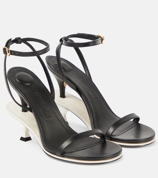 Les Doubles Sandales leather sandals