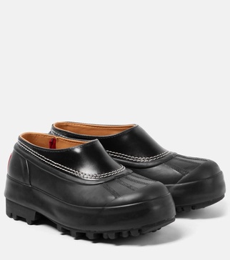 x Sorel Caribou leather loafers