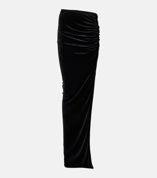 Lilies Svita jersey maxi skirt