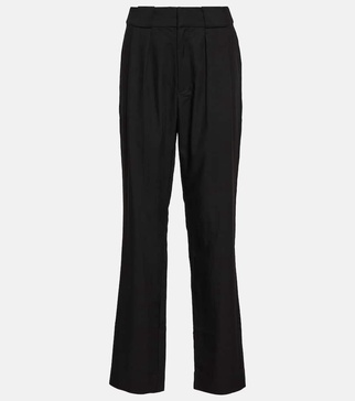 White Label high-rise straight pants