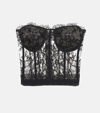 Lace bustier