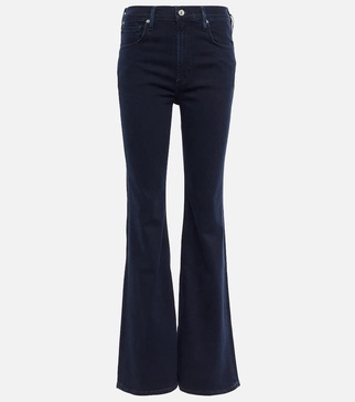 Isola mid-rise cropped jeans