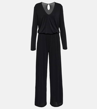 Crepe jersey jumpsuit