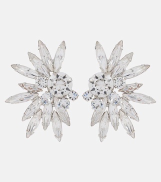 Shanti crystal-embellished earrings