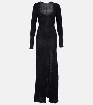 La Robe Dao mohair-blend maxi dress