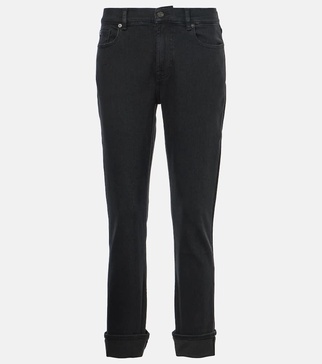 Relaxed Skinny low-rise skinny jeans