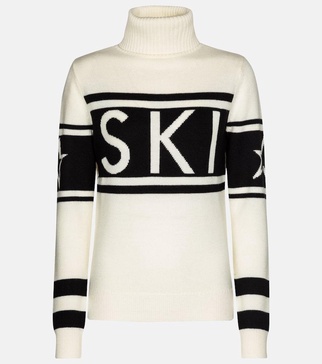 Schild intarsia wool sweater