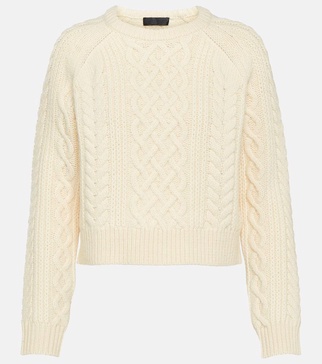 Coras cable-knit wool sweater