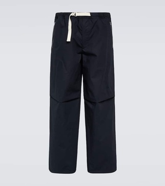 Zip-off cotton pants