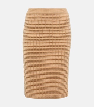 Nailah cashmere mini skirt