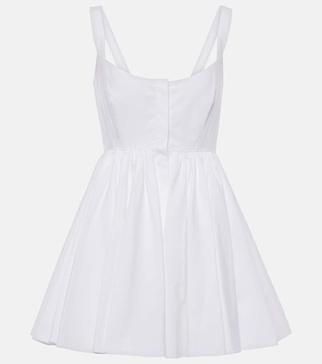 Cotton poplin skater dress