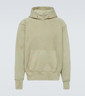 Cotton jersey hoodie