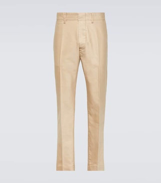 Military cotton chinos