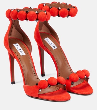 La Bombe 100 suede sandals