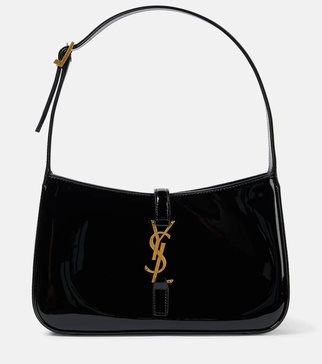 The 5 to 7 Patent Leather Shoulder Bag