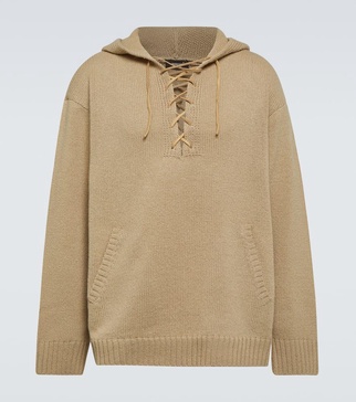 Wool hoodie