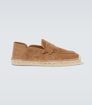 Paquepapa No Back suede espadrilles