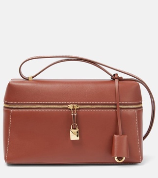 Extra Medium leather shoulder bag 