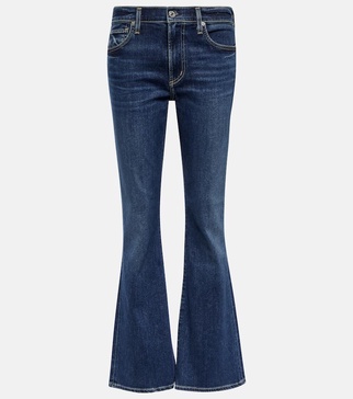 Emannuelle mid-rise bootcut jeans